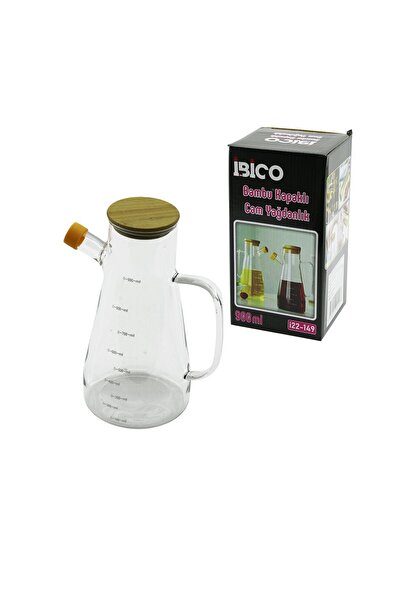 Greathings İBİCO İ22-149 (900ML) (STAKLO) OLEJARICA (SA BAM Bambus PAKOVANJEM...