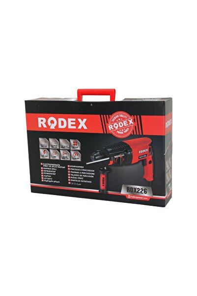 Greathings RODEX RDX-226 ЕЛЕКТРОПНЕВМАТИЧНИЙ ДРІЛ-УДАРНИЙ МАТЧ (0-1100 об/хв)...