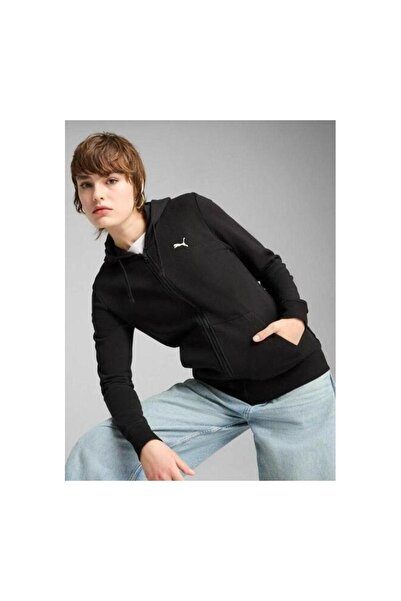 Puma Women's Blouse Chaqueta Ess Full-Zip 682406-01 Size: L