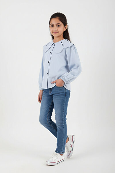 SOULTAN Girls Floral Embroidered Tops