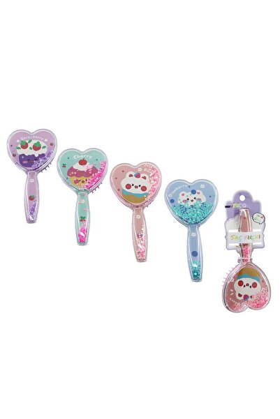 Greathings IBICO İ15-049 (MODEL SRCA I PROZIRNA MIKA RUČKA) DEČJA ČETKA ZA KO...