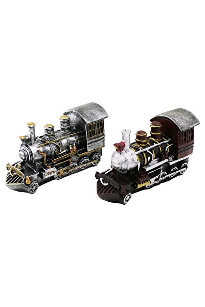 Greathings IBICO I12-206-A (TRAIN) РЕТРО ДЕКОРАТИВНА ФИГУРА И КАСА ЗА ПАРИ ЦВ...