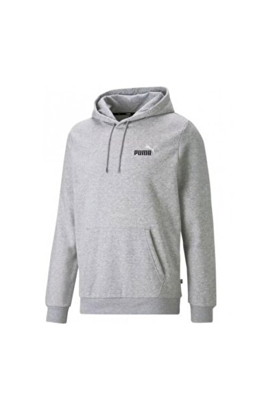 Puma Men's Sweatshirt Ess + 2 Col Small Logo Hoodie FL M 674471-04 Size: XL