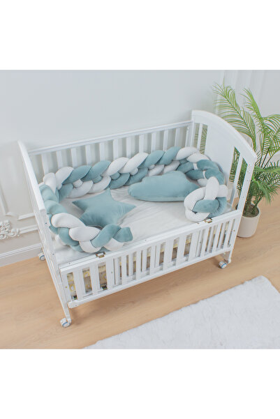 My Baby Four-braid crib for baby, size 3, green