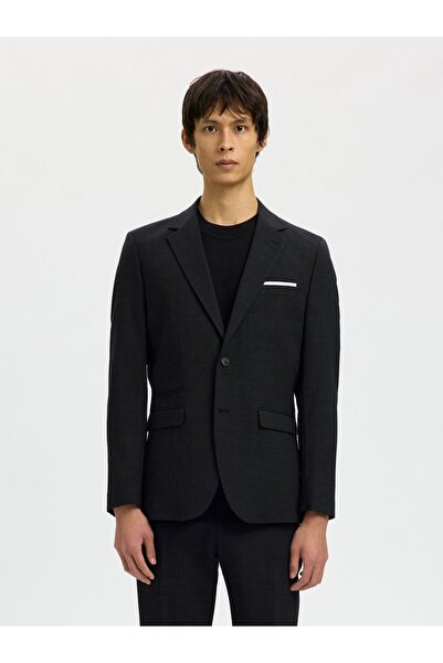 SELECTED Einreihiger Blazer Slim Fit