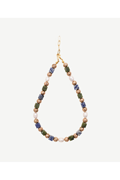 Yargıcı Natural Stone and Pearl Detailed Necklace