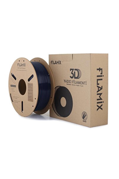 FİLAMİX Hyper Petg Naval Blue (Koyu Lacivert) 1.75mm 1Kg - Dayanıklı Petg Fil...