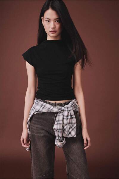 DeFacto Κοντομάνικο μπλουζάκι H6267AX26SP