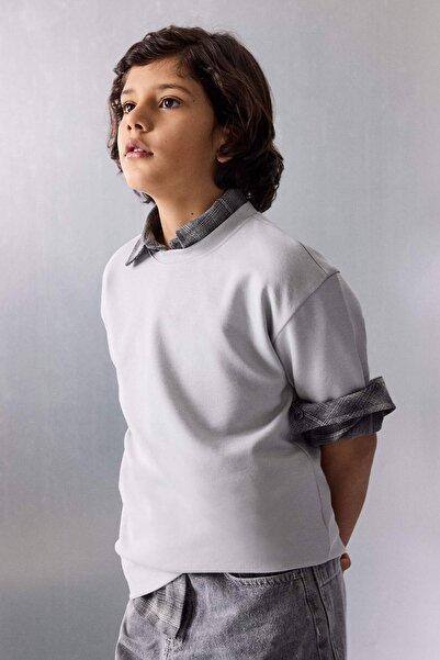 DeFacto Υπερμεγέθες μπλουζάκι για αγόρια G6705A826SM