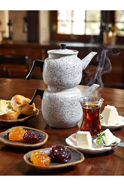 Generic Brand Home Premium Granite Tea Pot, Stylish and Durable Design