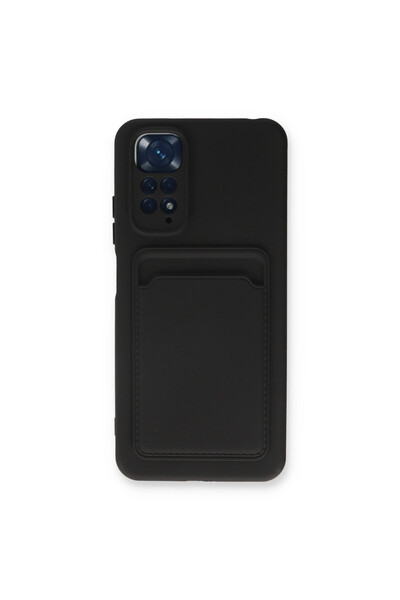 cepmoda حافظة سيليكون REDMİ "NOTE 11S" K حامل بطاقات i - E مرن بتصميم نحيف مع...
