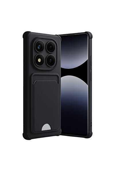 cepmoda حافظة سيليكون REDMİ "NOTE 14 PRO (4G)" K حامل بطاقات i - تصميم نحيف E...