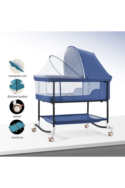 KidLe سرير أطفال متنقل قابل للطي متعدد الوظائف