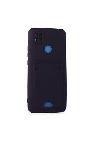 cepmoda حافظة سيليكون REDMİ "9C" K حامل بطاقات i - تصميم نحيف E مرن مع بروز ل...