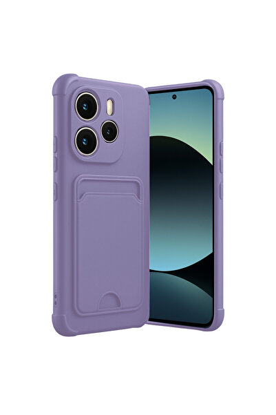 cepmoda حافظة سيليكون REDMİ "NOTE 14 (4G)" K حامل بطاقات i - تصميم نحيف E مرن...