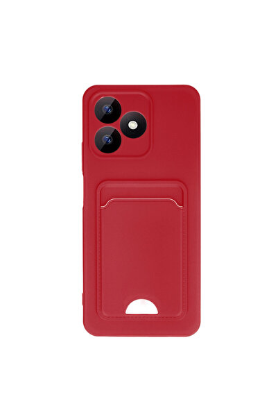 cepmoda Realme "Note 50 (4g)" Card Holder Pack Silicone Case - Stretchy -Slim...