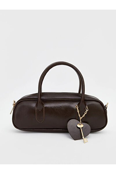 LC Waikiki Lcw Accessories Brown Leather Look Women's Shoulder Bag