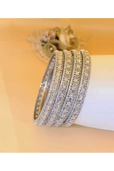 Arjwan Accessories Stunning plated bracelets with a captivating sparkle and d...