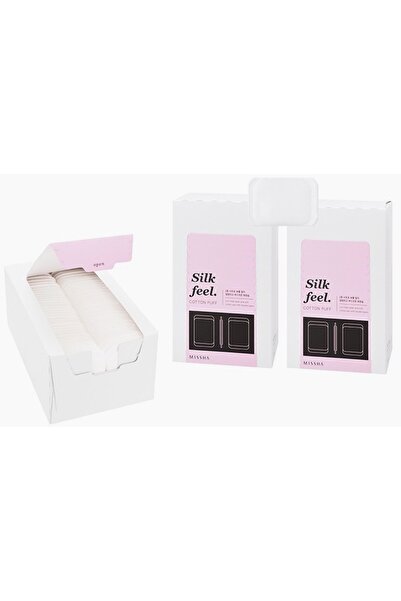 Yumuşak Makyaj Temizleme Pamuğu Silk Feel Puff 80 Adet