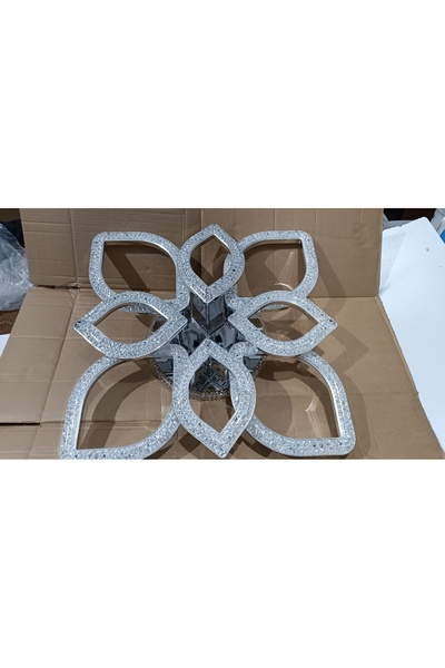 ToptanAvize 4+4+1 LED'li Tavana Sıfır Gold Avize