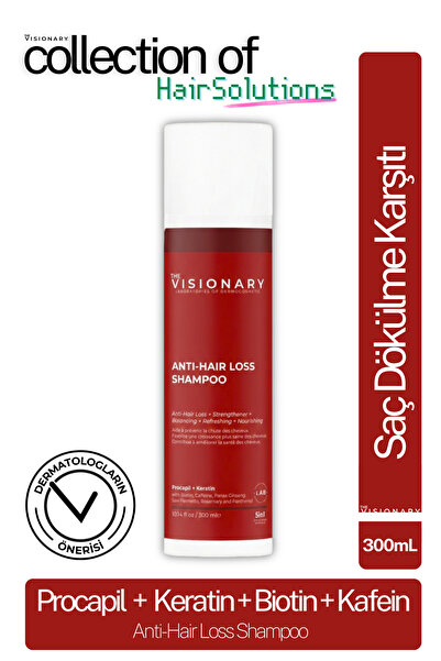 The Visionary Procapil, Keratin ve Biotin içeren Saç Dökülme Karşıtı Şampuan ...