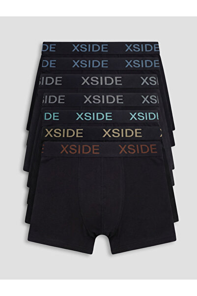 LC Waikiki Ozmarka New Season Standard Fit Cotton Flexible Men's Boxer 7-Pack