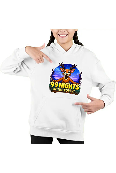 OEM Kids Girls' 99 Nights Forest Roblox Hoodie
