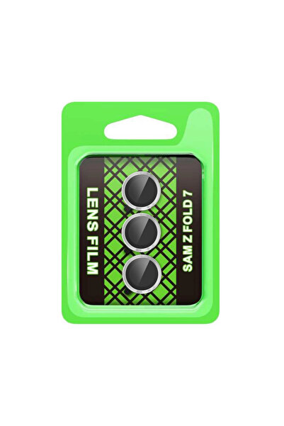 byhodi عدسة الكاميرا المعدنية سامسونج جالاكسي Z فولد 7 رايز - فضية