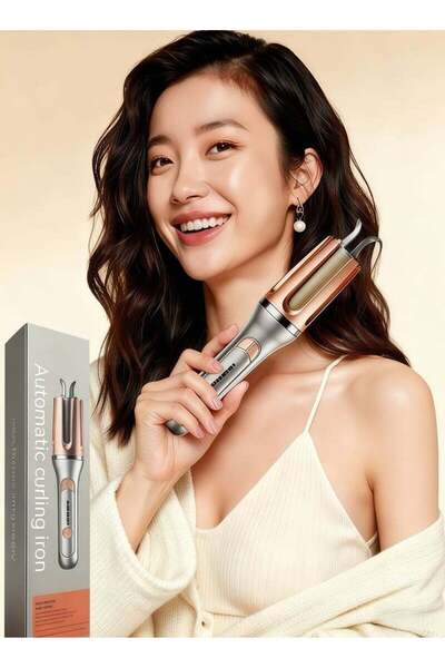 Generic Automatic Curling Iron,Rotating Curling Wand,Professional Clipless Ha...