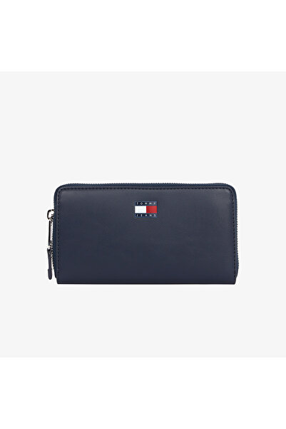Tommy Hilfiger Ess Must Large Za Kadın Lacivert Cüzdan