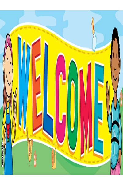 123Publishing House Welcome! – Banner in English
