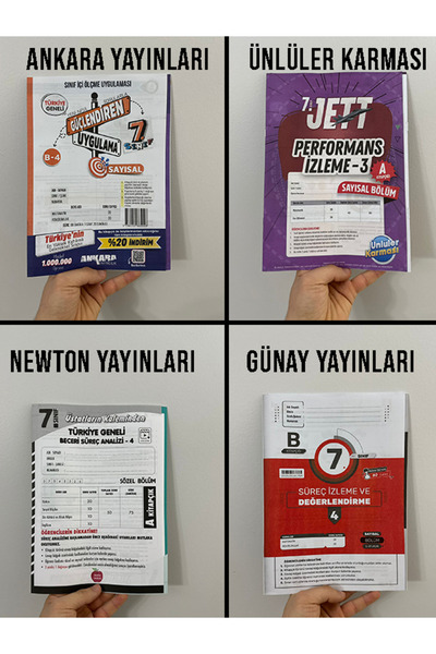 SİNAN KUZUCU YAYINLARI 7.Sınıf Türkiye Geneli Şubat Ayı Kurumsal Deneme Seti ...