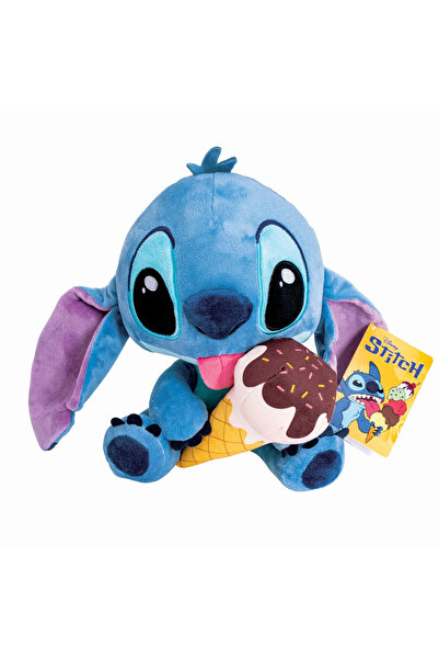 As DISNEY STITCH PLUSH TOY WITH ICE CREAM 25CM