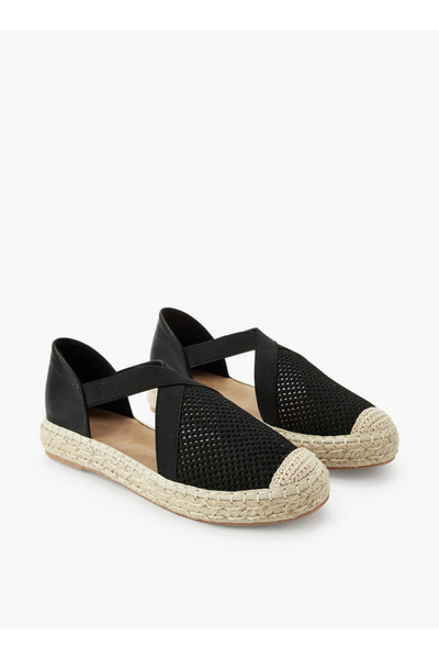 Peppermint Women Textured Espadrille Shoes