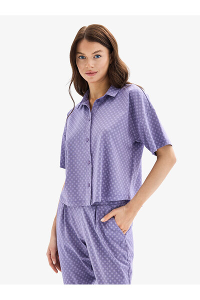 Blackspade Kadın Pijama Takımı 52038 - Mor