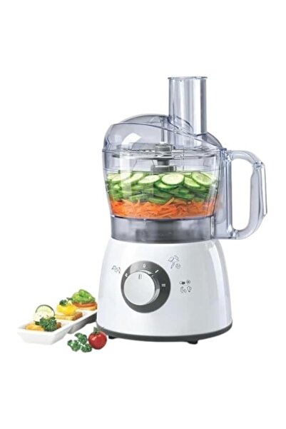 Black&Decker Electric Food Processor, 400W Motor, 18 Functions, White