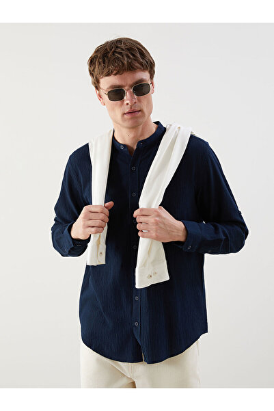 LC Waikiki Peak New Season Regular Fit Hakim Collar Men's Shirt