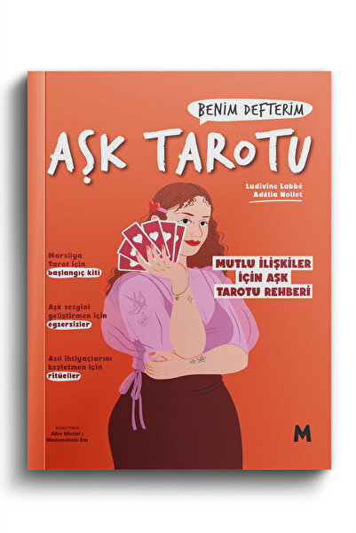 mabel kitap Aşk Tarotu: Benim Defterim - Mutlu İlişkiler için Aşk Tarotu - Lu...