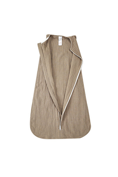 Infancie By Styli Baby Beige Organic Muslin Sleep Sack 47 x 75 Cm