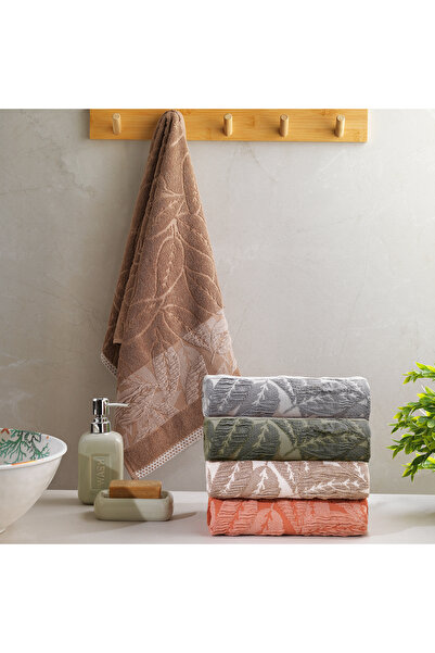 Schafer Home Adore Jakarlı Havlu 50x90 Cm 1 Parça-Kahverengi