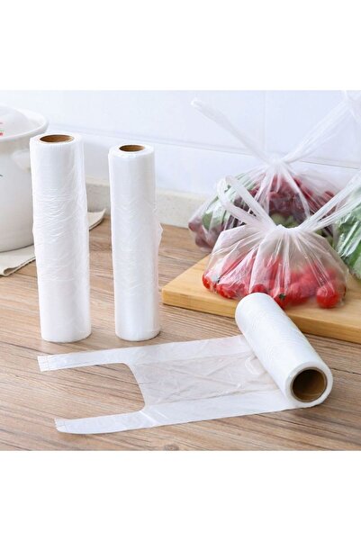 GNRPACK ŞEFFAF RULO 200'LÜ ORTA BOY sızdırmaz dayanıklı manav - market poşeti...