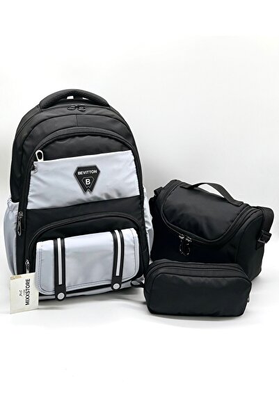 ms mixxstore حقيبة ظهر مدرسية فاخرة مقاومة للماء مصنوعة من قماش مقاوم للماء و...