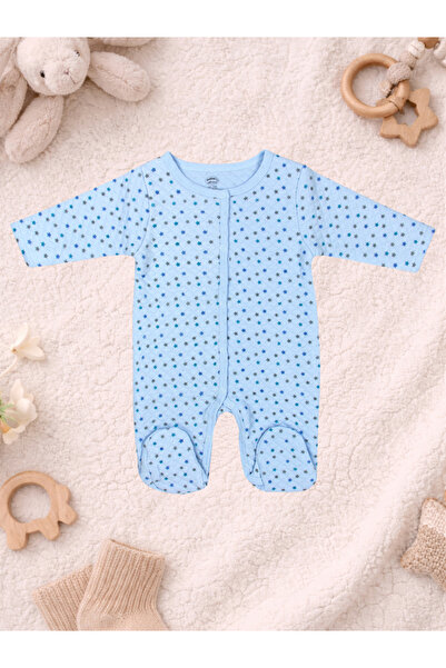 Mother's Choice By Styli Baby Quilted Star Print Sleepsuit