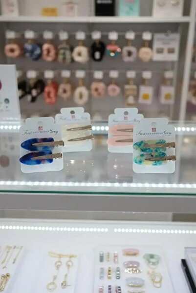 Miniso Karışık Desenli İz Yapmayan Saç Klipsi