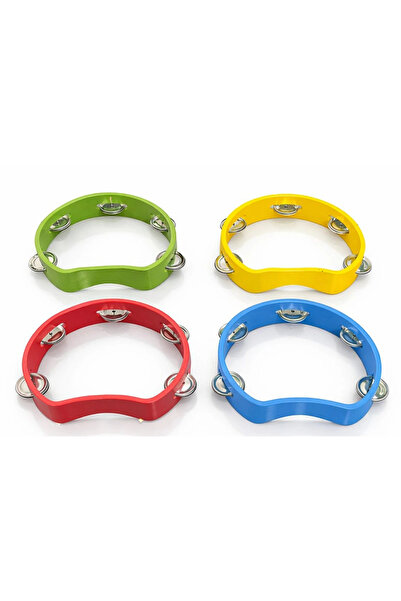Livenda Wooden Colored Tambourine 94-430