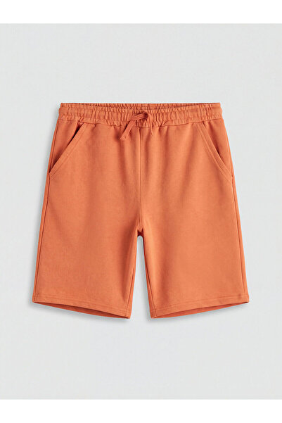 LC Waikiki Vizyon New Season Elastic Waist Basic Boys' Shorts