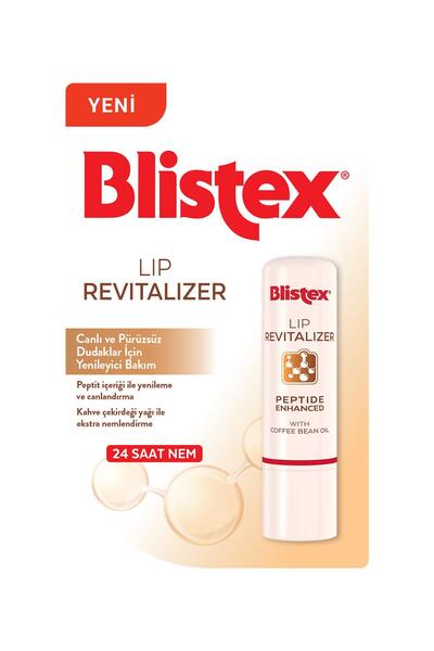 Blistex Lip Revitalizer - Peptit İçeren Yenileyici ve Nemlendirici Dudak Bakım Kremi / Lip Balm, 3,7 g
