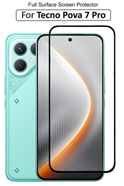Generic واقي شاشة زجاجي ممتاز لهاتف تكنو بوفا 7 برو