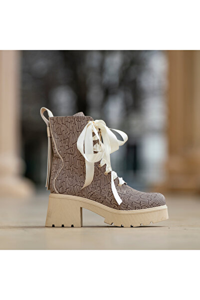 CONDUR by alexandru Women's Boots Made of Genuine Leather Ava Camel - 36