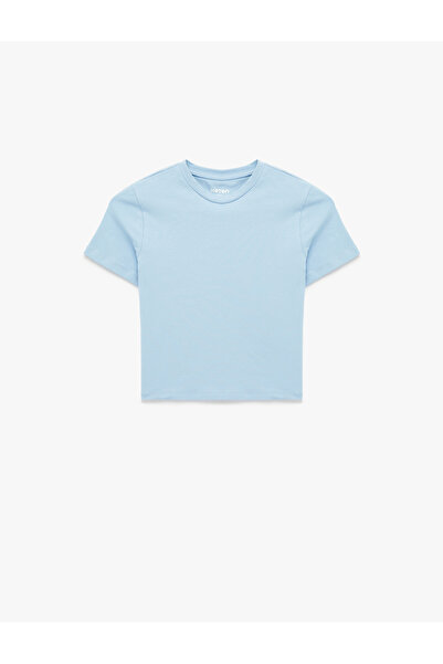 Koton Cotton Slim Fit Short Sleeve Crew Neck Sports T-Shirt